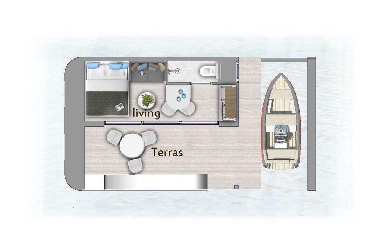 Tinyfloat Andijk Villa ภายนอก รูปภาพ